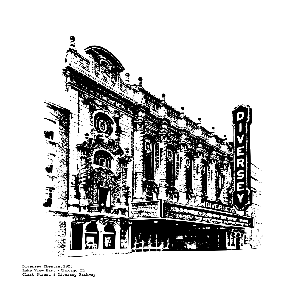 Diversey Theatre - Historic Chicago Theatre - Theater - Lake View East - Clark Street